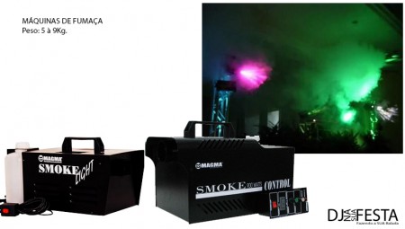 MÁQUINAS DE FUMAÇA.